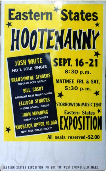 bill cosby hootenanny poster